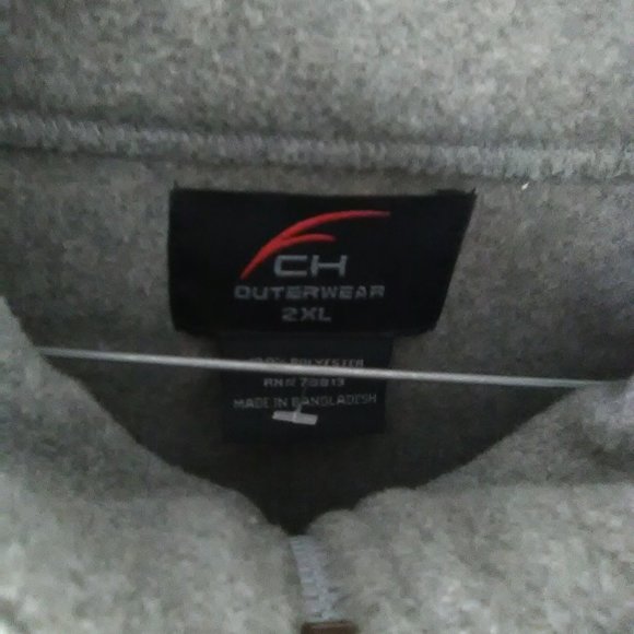 Boston Red Sox 1/4 Zip Up Men's Fleece Pullover Color Gray Size 2XL - Picture 5 of 6